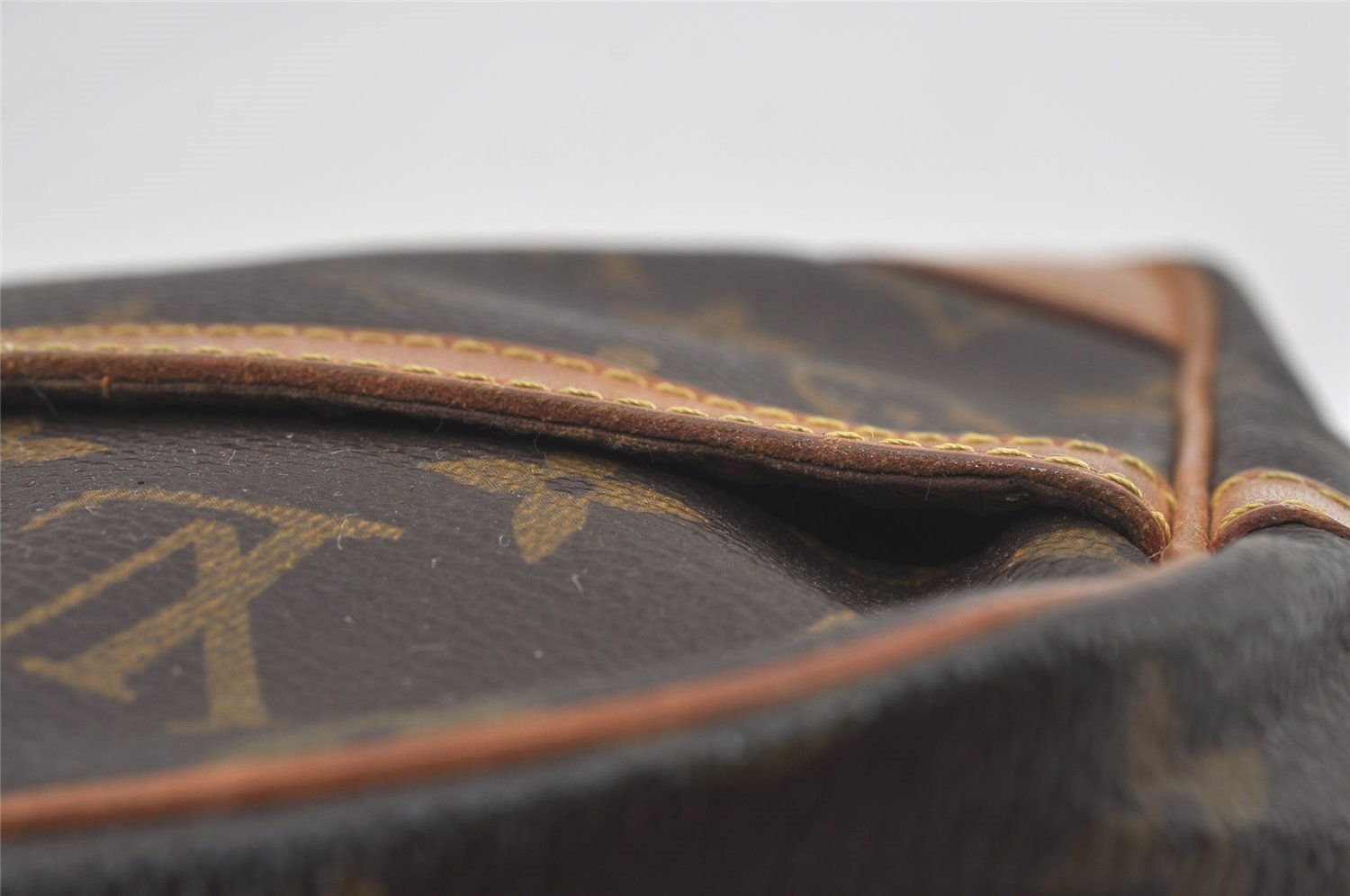 Authentic Louis Vuitton Monogram Compiegne 28 Clutch Hand Bag M51845 LV 4391I