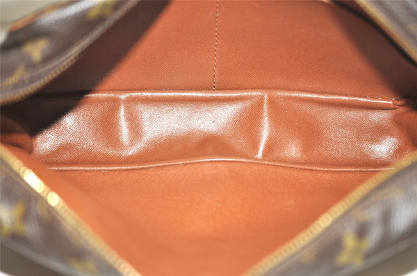 Authentic Louis Vuitton Monogram Compiegne 28 Clutch Hand Bag M51845 LV 4391I