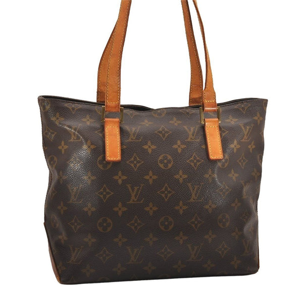 Authentic Louis Vuitton Monogram Cabas Piano Shoulder Tote Bag M51148 LV 4391J