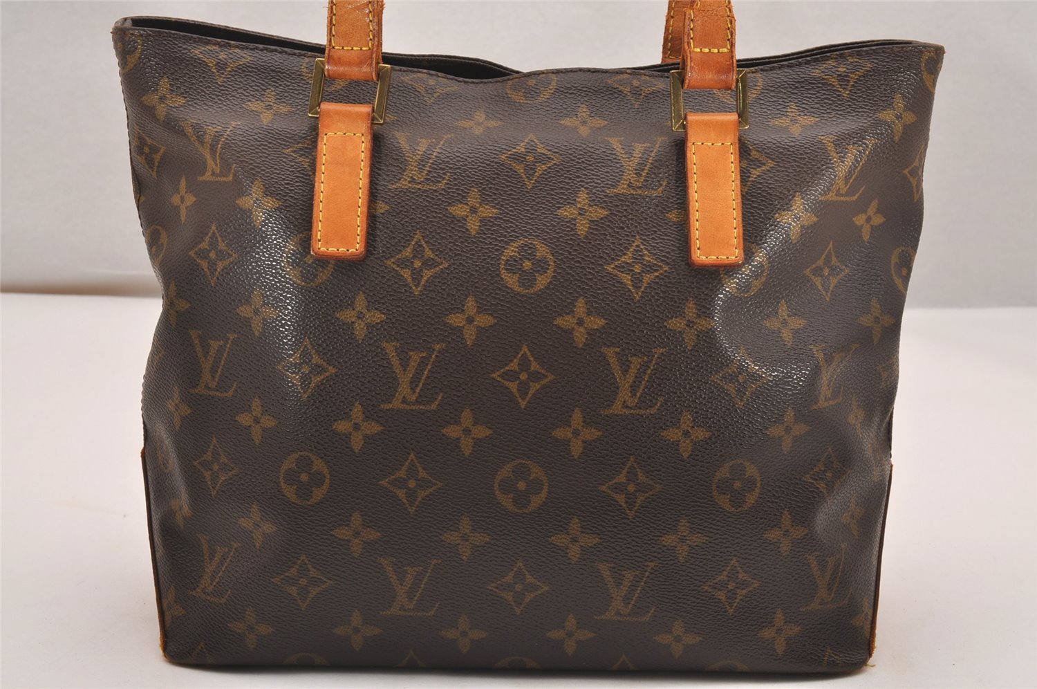 Authentic Louis Vuitton Monogram Cabas Piano Shoulder Tote Bag M51148 LV 4391J
