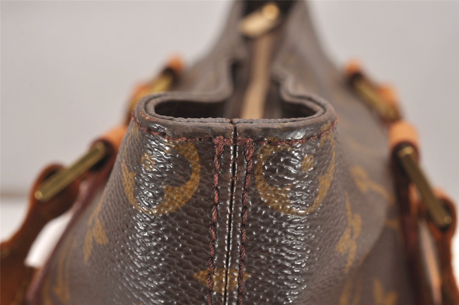 Authentic Louis Vuitton Monogram Cabas Piano Shoulder Tote Bag M51148 LV 4391J