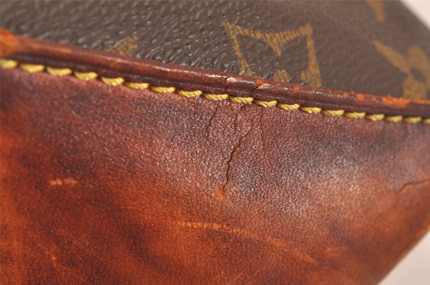 Authentic Louis Vuitton Monogram Cabas Piano Shoulder Tote Bag M51148 LV 4391J