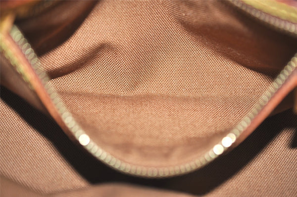 Authentic Louis Vuitton Monogram Trotteur Shoulder Cross Bag M51240 LV 4392I