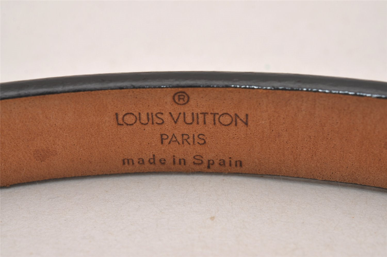 Auth Louis Vuitton Monogram Ceinture Carre 27-30.9