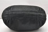 Authentic FENDI Vintage Chain Shoulder Hand Bag Leather Black 4393K