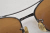 Authentic Ray-Ban Vintage Sunglasses RB3328 Titanium Plastic Brown 4397J