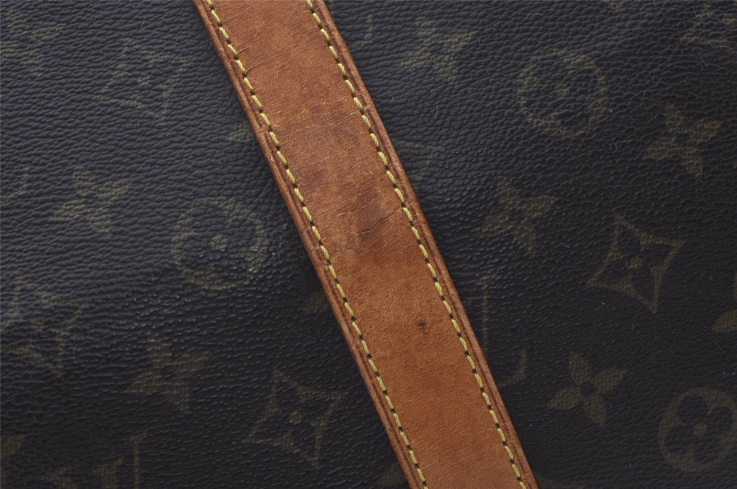 Authentic Louis Vuitton Monogram Keepall 55 Travel Boston Bag M41424 Junk 4398I