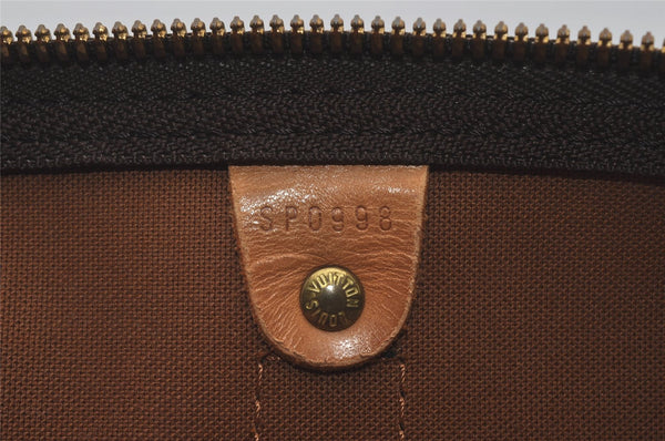 Authentic Louis Vuitton Monogram Keepall 55 Travel Boston Bag M41424 Junk 4398I
