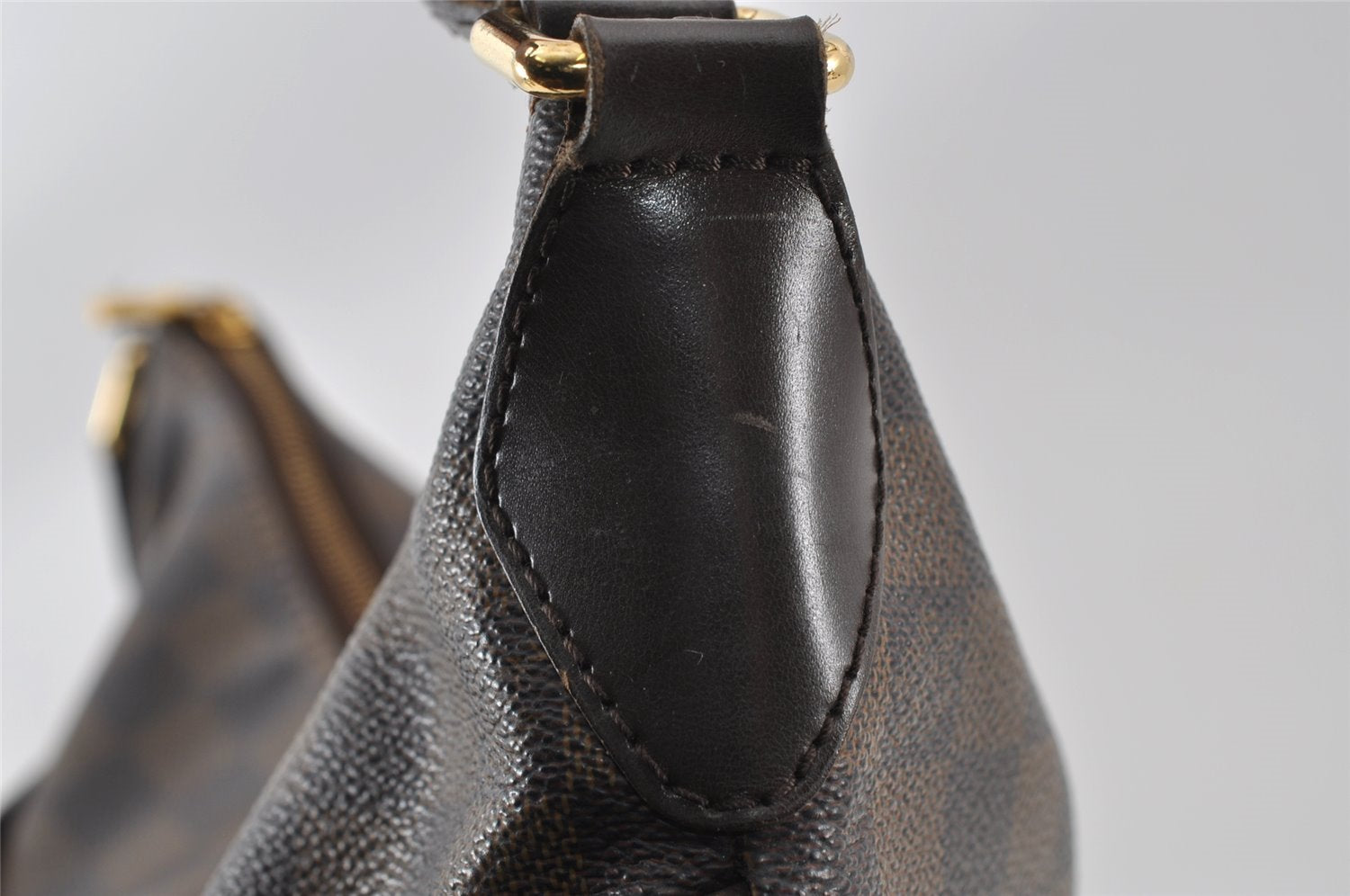 Authentic Louis Vuitton Damier Bloomsbury GM Shoulder Cross Bag N42250 LV 4399I