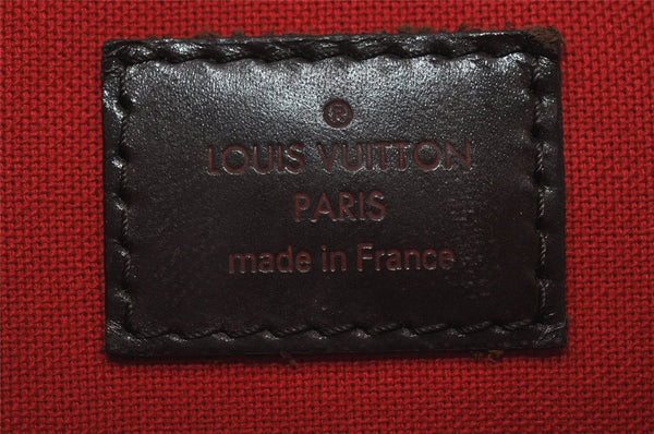 Authentic Louis Vuitton Damier Bloomsbury GM Shoulder Cross Bag N42250 LV 4399I