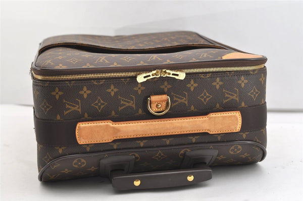Authentic Louis Vuitton Monogram Pegase 55 Travel Suitcase M23294 LV 4399J