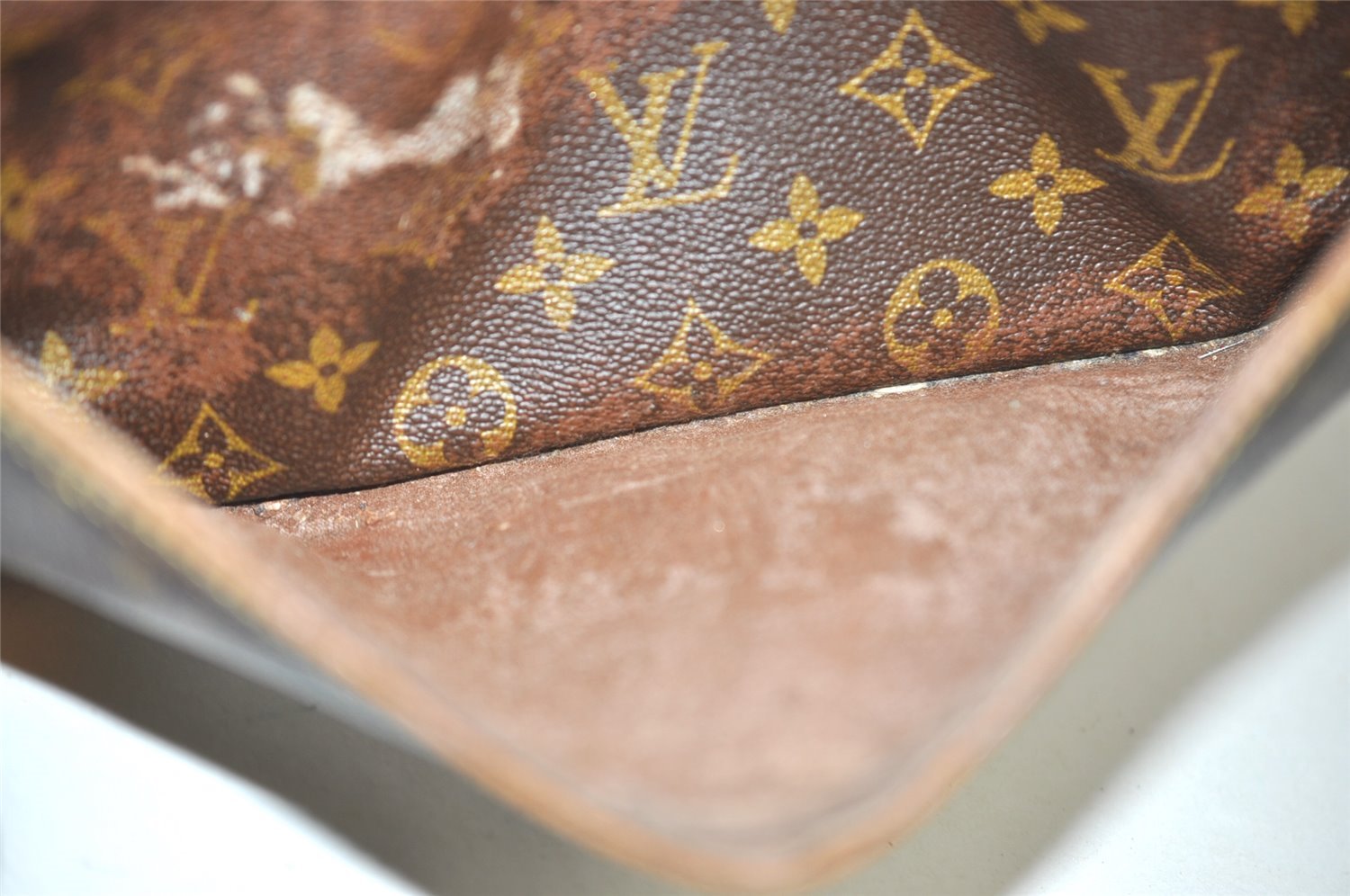 Auth Louis Vuitton Monogram Trocadero 30 Shoulder Cross Bag M51272 LV Junk 4400I