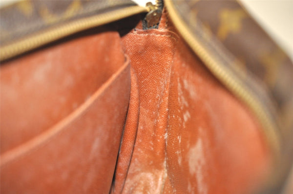 Authentic Louis Vuitton Monogram Compiegne 28 Clutch Hand Bag M51845 LV 4401I