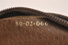 Authentic GUCCI Web Sherry Line Shoulder Cross Bag GG PVC Leather Brown 4402J