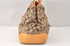 Authentic COACH Signature Shoulder Tote Bag Canvas Leather 6337 Brown 4402K