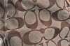 Authentic COACH Signature Shoulder Tote Bag Canvas Leather 6337 Brown 4402K