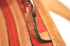 Authentic COACH Signature Shoulder Tote Bag Canvas Leather 6337 Brown 4402K