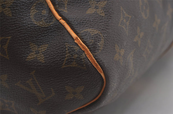 Authentic Louis Vuitton Monogram Keepall Bandouliere 55 M41414 Boston Bag 4403I