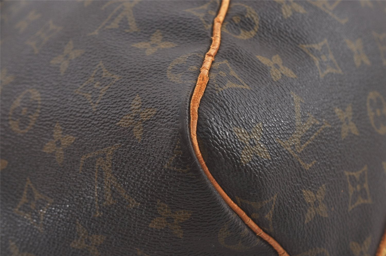 Authentic Louis Vuitton Monogram Keepall Bandouliere 55 M41414 Boston Bag 4403I