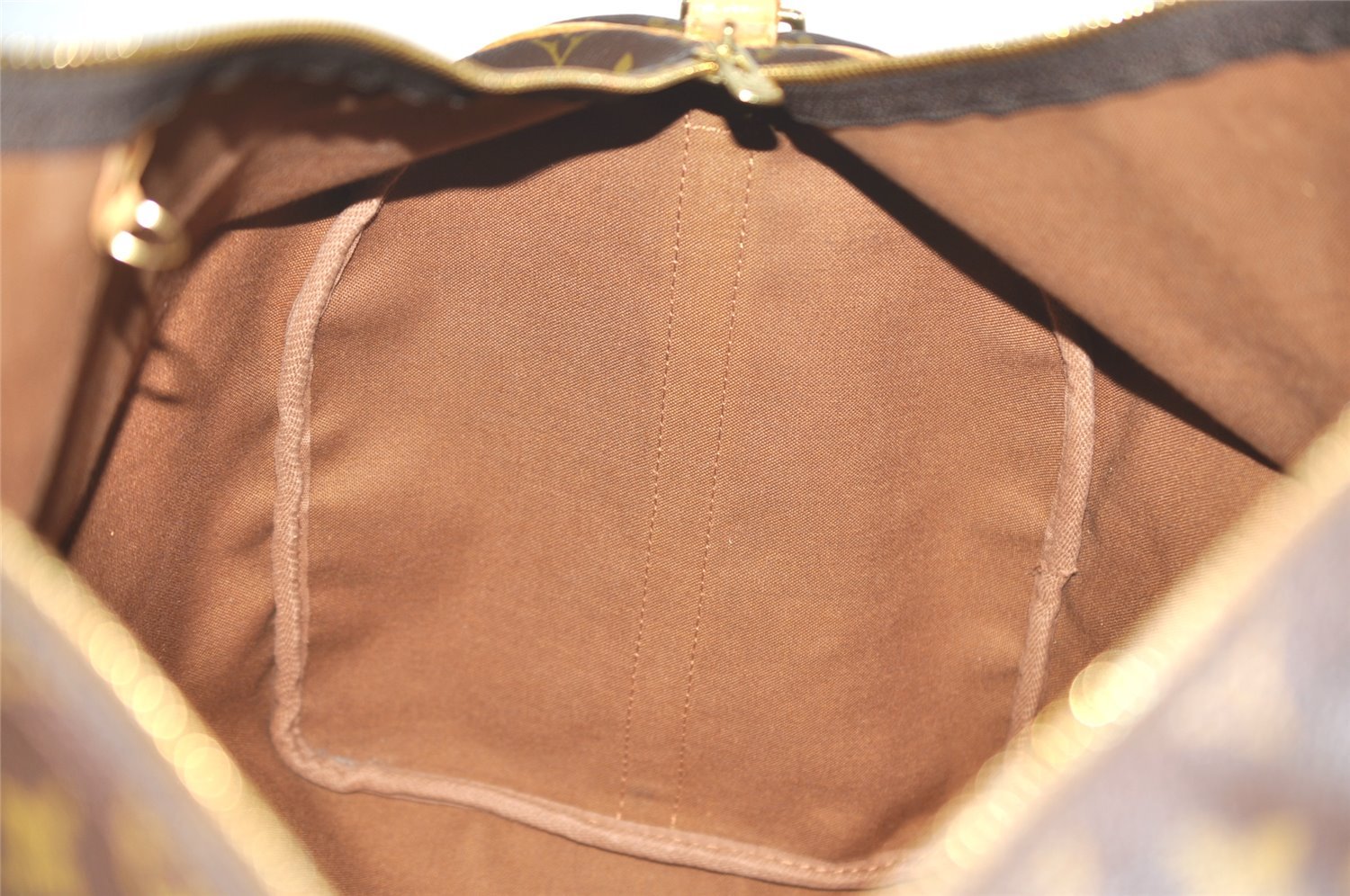 Authentic Louis Vuitton Monogram Keepall Bandouliere 55 M41414 Boston Bag 4403I
