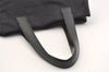 Authentic CHANEL New Travel Line Shoulder Tote Bag Nylon Leather Black 4403J