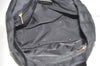 Authentic CHANEL New Travel Line Shoulder Tote Bag Nylon Leather Black 4403J