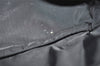 Authentic CHANEL New Travel Line Shoulder Tote Bag Nylon Leather Black 4403J