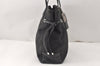 Authentic COACH Signature Shoulder Tote Bag Canvas Leather 18967 Black 4403K