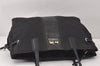 Authentic COACH Signature Shoulder Tote Bag Canvas Leather 18967 Black 4403K