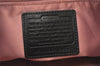 Authentic COACH Signature Shoulder Tote Bag Canvas Leather 18967 Black 4403K