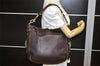 Authentic COACH Vintage Shoulder Hand Bag Leather 12669 Brown 4404K