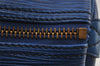 Authentic Louis Vuitton Epi Keepall 50 Boston Travel Bag Blue M42965 LV 4405I