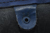Authentic Louis Vuitton Epi Keepall 50 Boston Travel Bag Blue M42965 LV 4405I