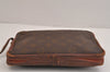 Authentic Louis Vuitton Monogram Pochette Sport Clutch Hand Bag Old Model 4405J