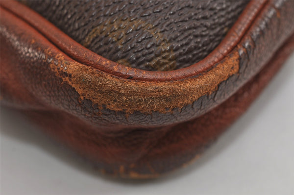 Authentic Louis Vuitton Monogram Pochette Sport Clutch Hand Bag Old Model 4405J