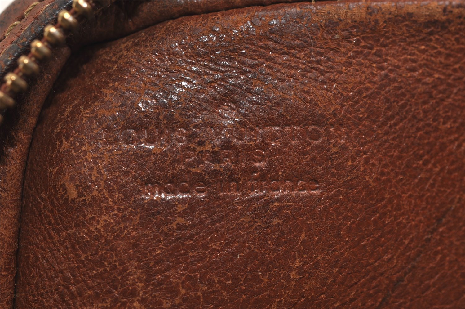 Authentic Louis Vuitton Monogram Pochette Sport Clutch Hand Bag Old Model 4405J