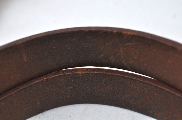 Authentic HERMES Cabag PM 2Way Shoulder Hand Tote Bag Canvas Leather Beige 4407J