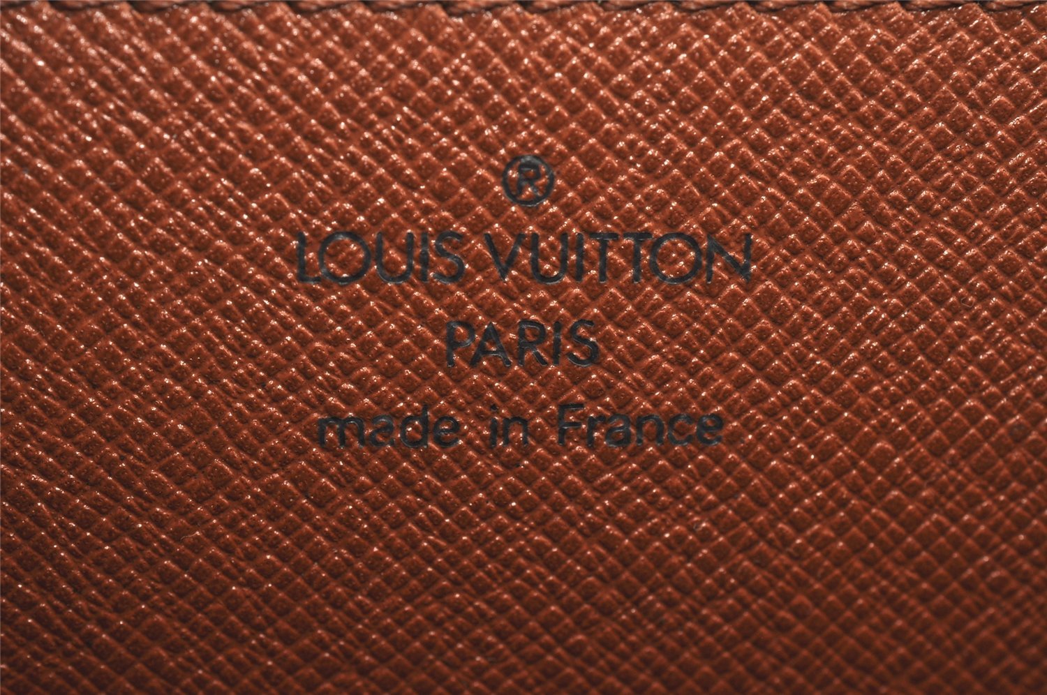 Auth Louis Vuitton Epi Pochette Sellier Dragonne Clutch Bag M52613 Brown 4409K