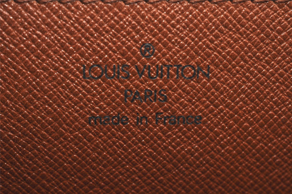 Auth Louis Vuitton Epi Pochette Sellier Dragonne Clutch Bag M52613 Brown 4409K