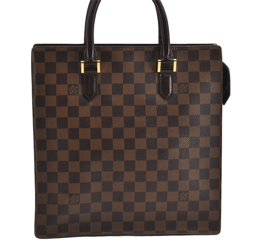 Authentic Louis Vuitton Damier Venice Tote Hand Bag N51145 LV 4410J