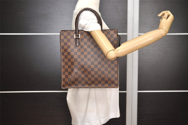 Authentic Louis Vuitton Damier Venice Tote Hand Bag N51145 LV 4410J