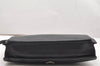 Authentic PRADA SaffianoTravel Leather Briefcase Business Bag VR0023 Black 4410K