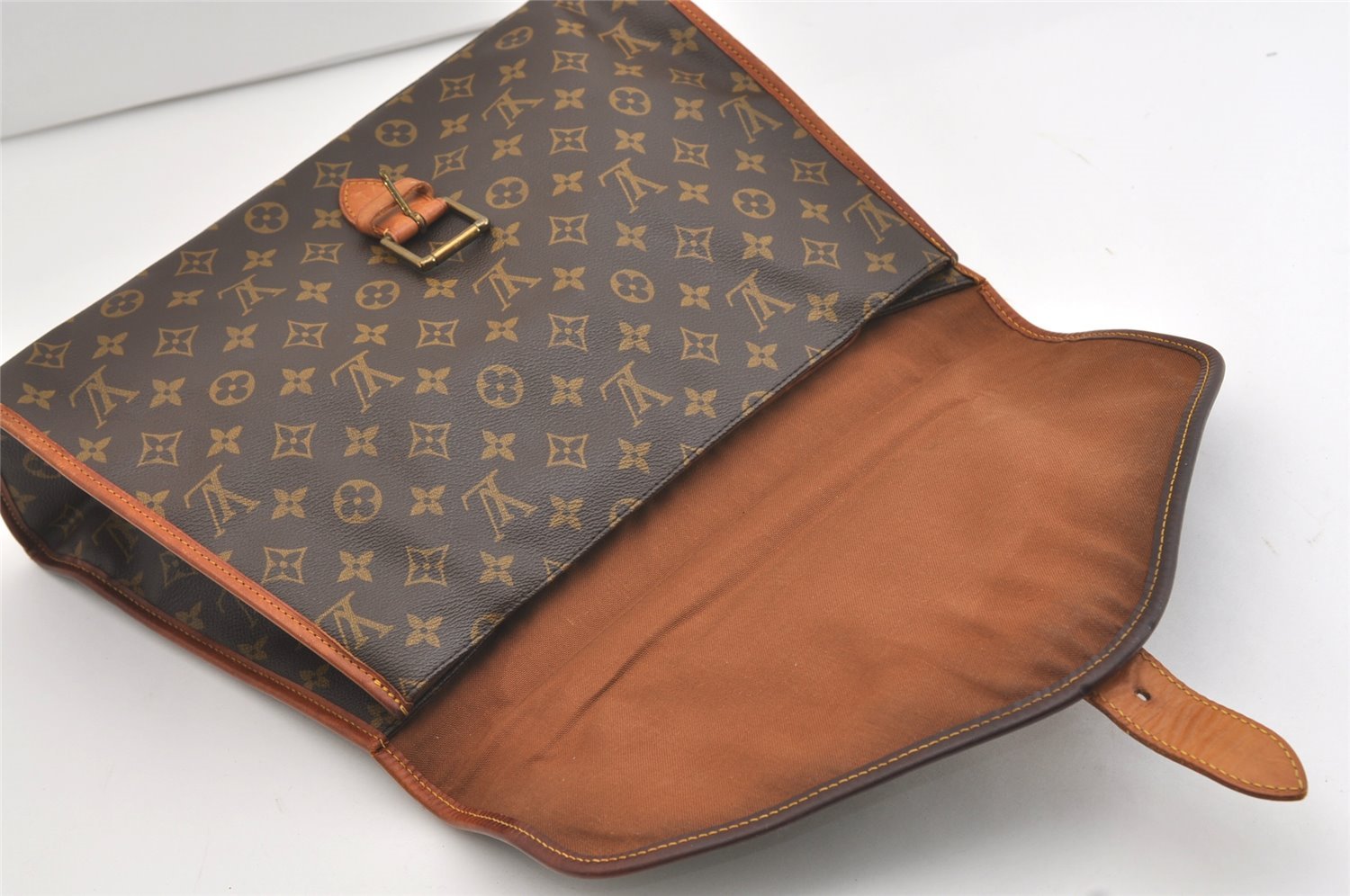 Authentic Louis Vuitton Monogram Beverly 41 M51121 2Way Shoulder Hand Bag 4411J