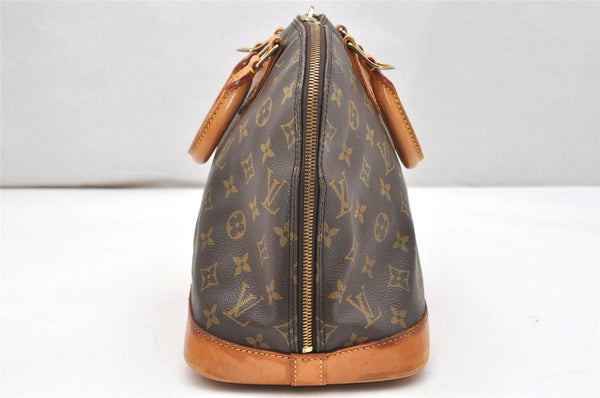 Authentic Louis Vuitton Monogram Alma Hand Bag Purse M51130 LV 4411K