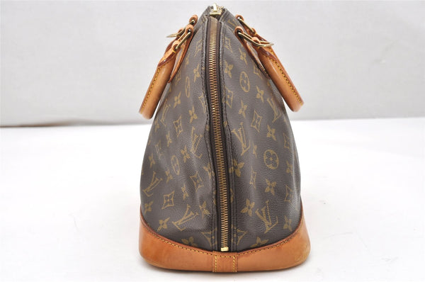 Authentic Louis Vuitton Monogram Alma Hand Bag Purse M51130 LV 4411K