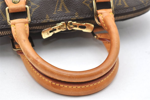 Authentic Louis Vuitton Monogram Alma Hand Bag Purse M51130 LV 4411K
