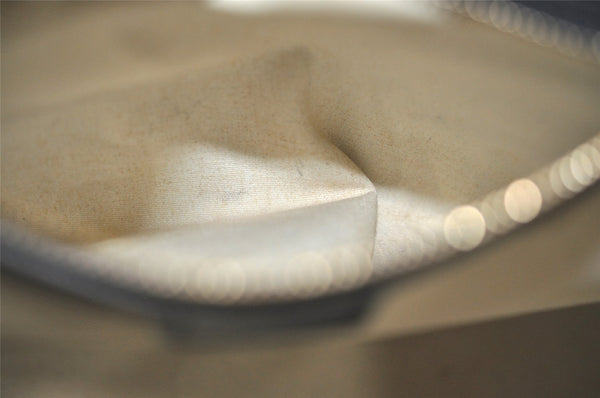 Authentic Louis Vuitton Monogram Mini Josephine GM Hand Bag Blue M92211 LV 4412I