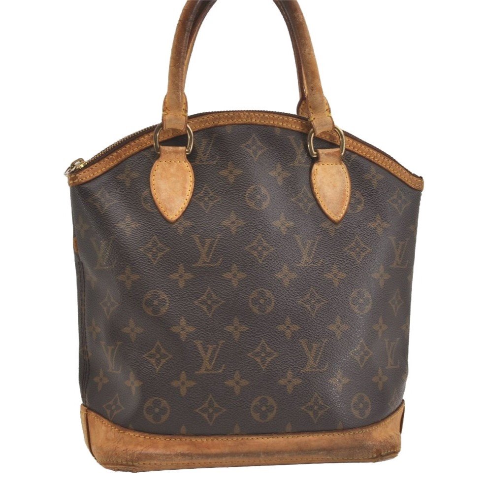 Authentic Louis Vuitton Monogram Lockit Hand Tote Bag Purse M40102 LV 4412J