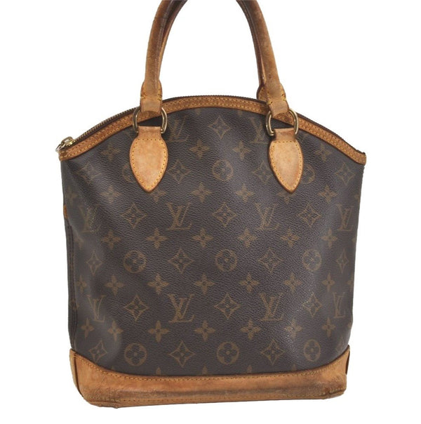 Authentic Louis Vuitton Monogram Lockit Hand Tote Bag Purse M40102 LV 4412J