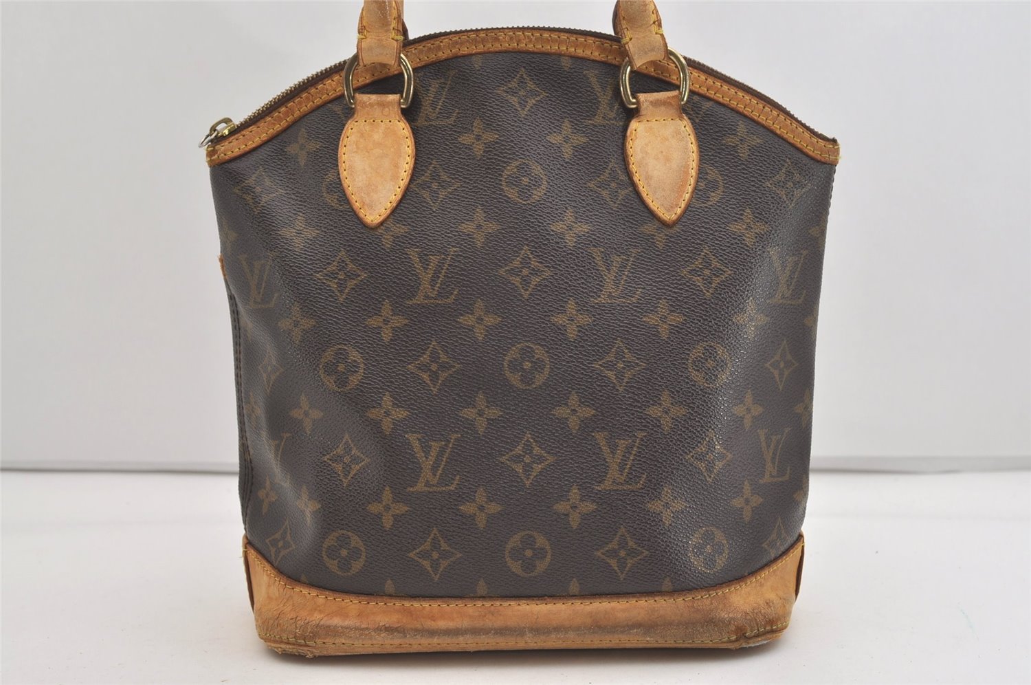 Authentic Louis Vuitton Monogram Lockit Hand Tote Bag Purse M40102 LV 4412J